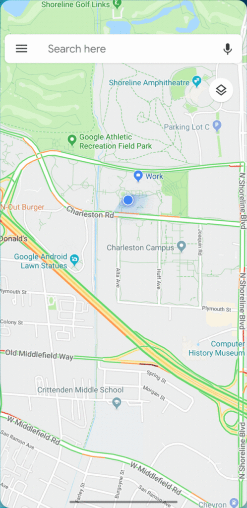 Gestural navigation Android Q