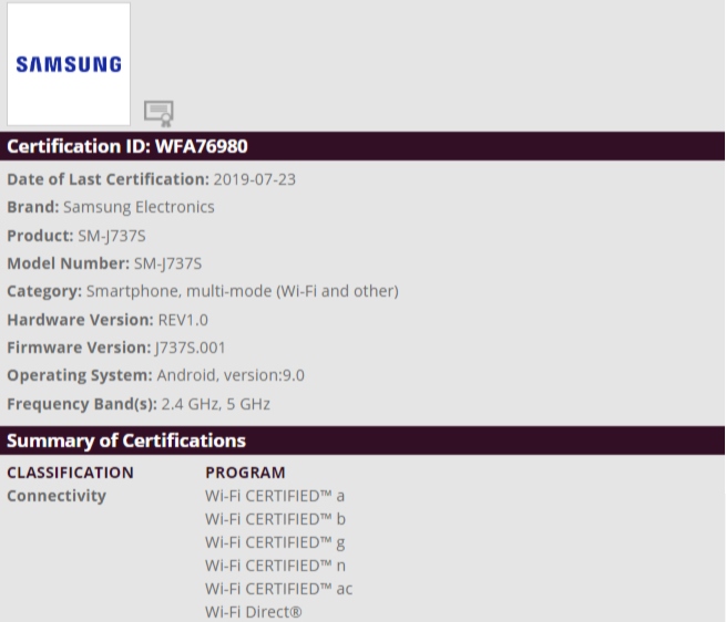 Samsung Galaxy Wide 3