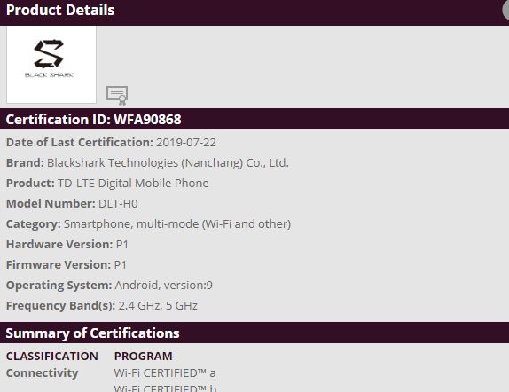 Xiaomi Black Shark 2 Pro
