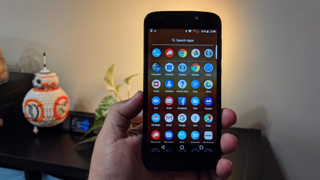 Moto E5 Play Prepiad