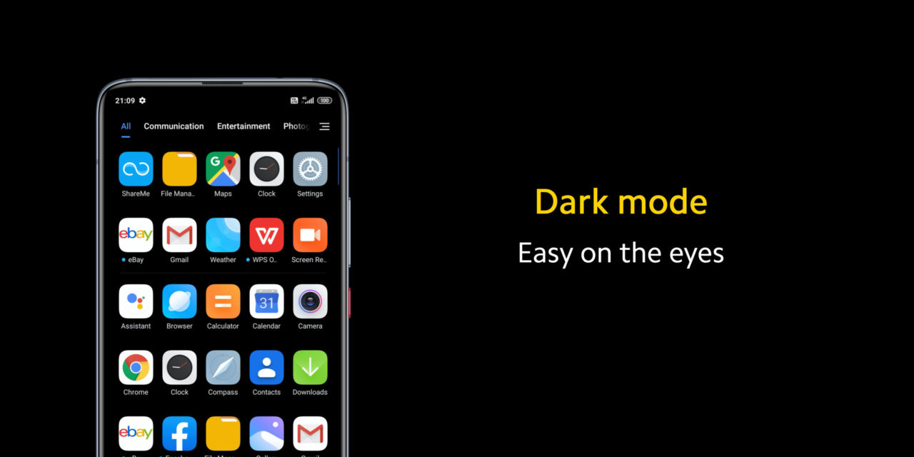 Poco F2 Pro Dark Mode