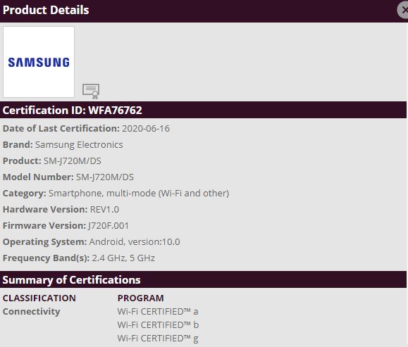 Galaxy J7 Duo Android 10