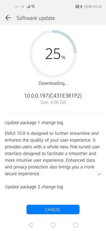 Huawei Nova 5T Android 10
