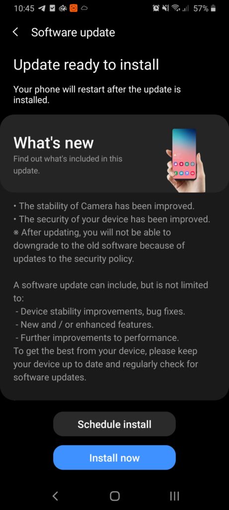 Samsung galaxy A90 5G