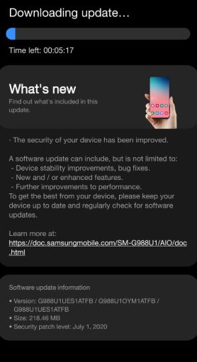 Galaxy S20 Ultra 5G unlocked