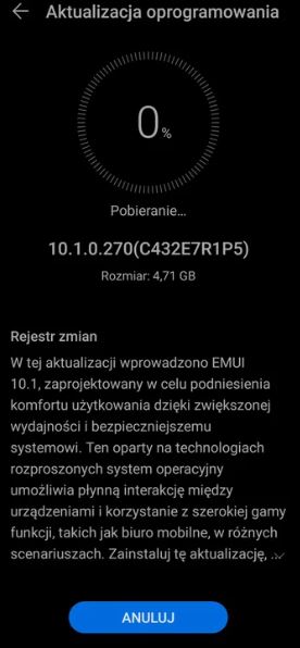 Huawei Mate 20 Pro Android 10
