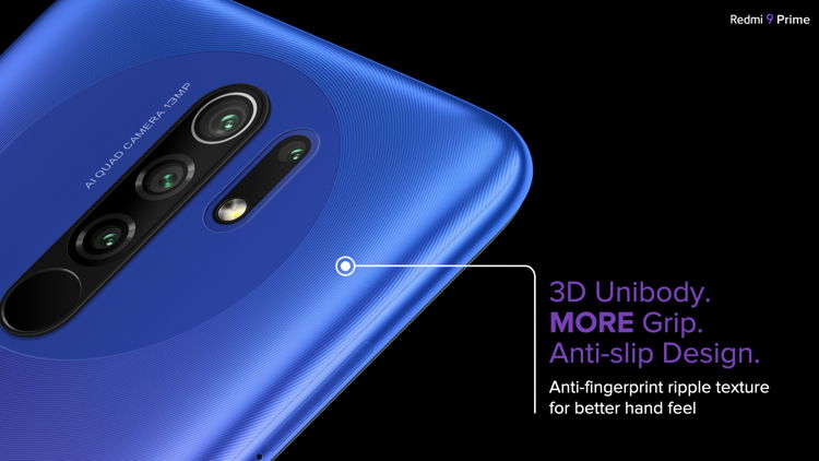 Redmi 9 Prime design