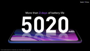 Redmi 9 Prime fast charge