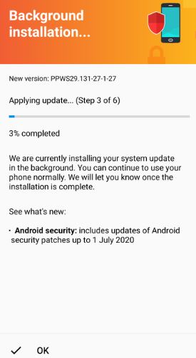 Moto Z3 Play Update