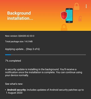 Motorola One Vision Update