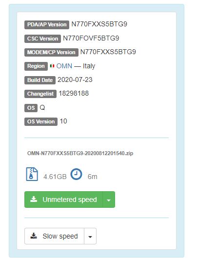 Samsung Galaxy Note 10 Lite