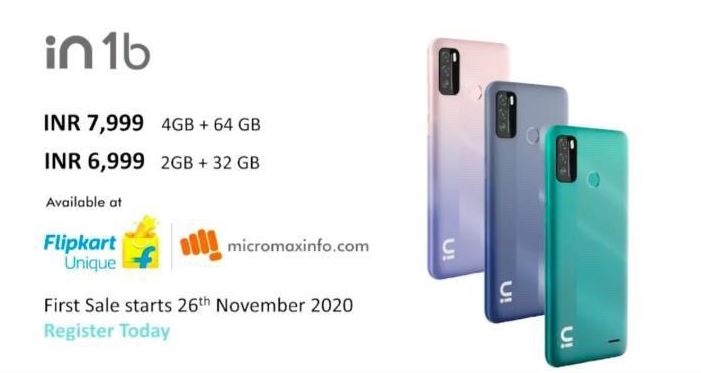 MicroMax IN 1b Price
