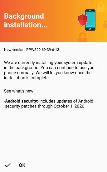 Moto X4 october Update