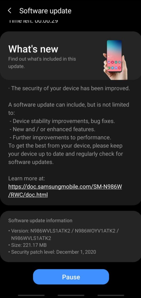 Galaxy Note 20 Ultra 5G Fido