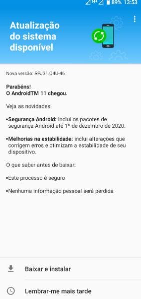Moto G8 Android 11