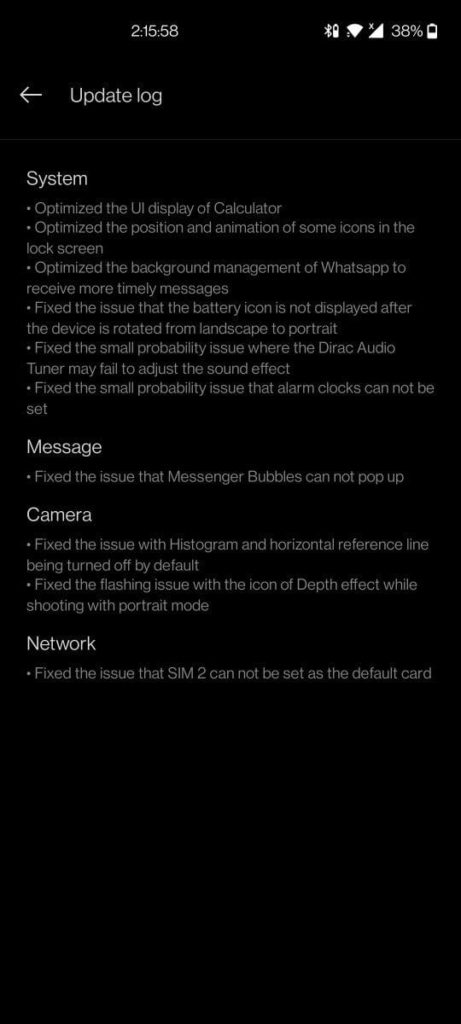 Oneplus Nord Android 11 Os