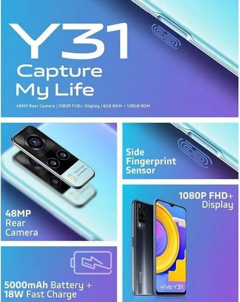 Vivo Y31 price