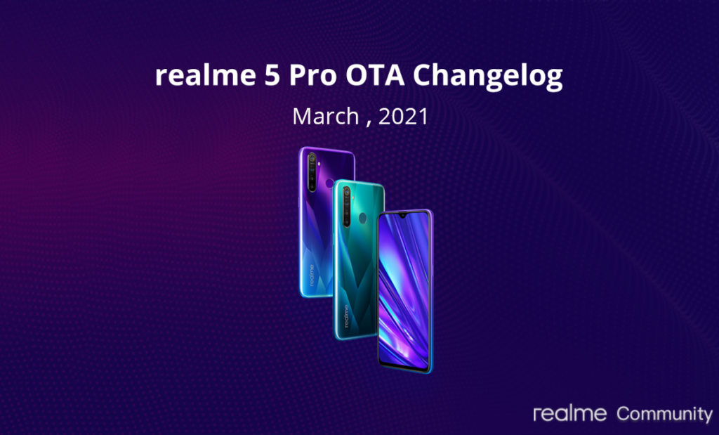 Realme 5 Pro Update
