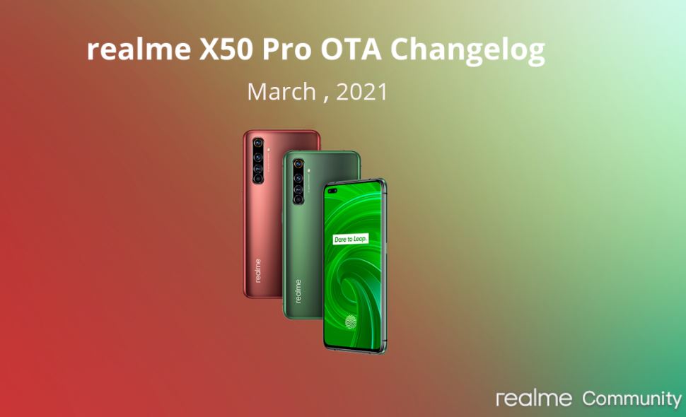 Realme X50 Pro Android 11
