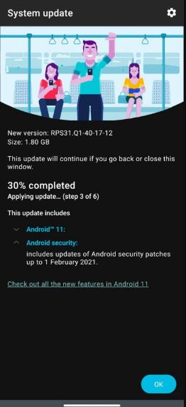 Motorola razr 5g Android 11