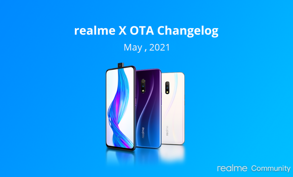 Realme X OTA update