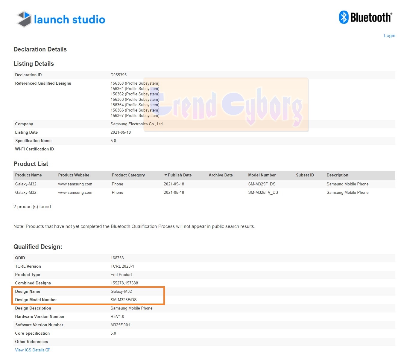 Samsung galaxy M32 specifications