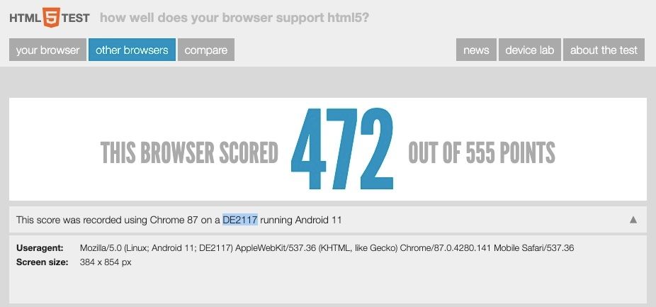 Oneplus DE2117 specs