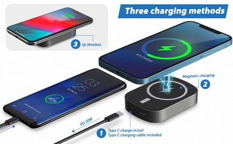 iphone 12 Pro wireless Power Bank