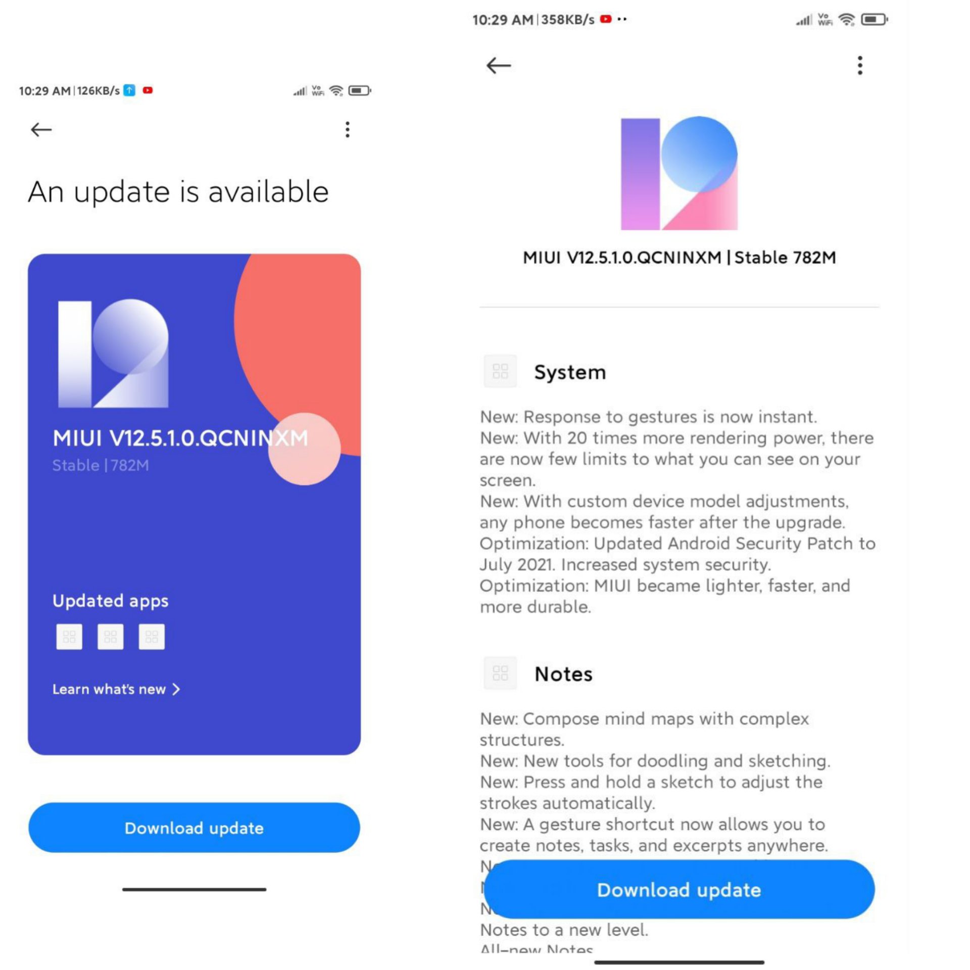 redmi 8 miui 12.5 update