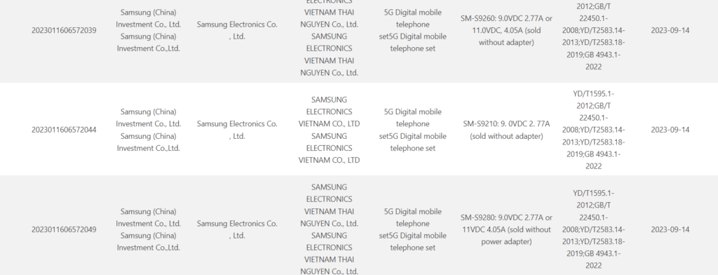 Samsung Galaxy S24 5g SM-S9260 3c